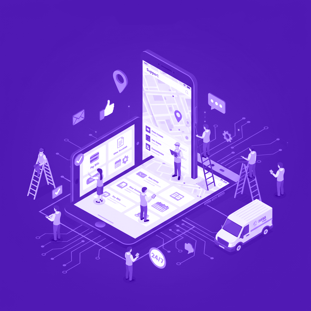 Customer Self-Service Portal